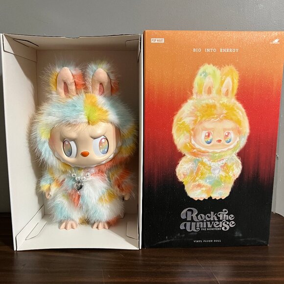 AUTHENTIC NEW POP MART ROCK THE UNIVERSE THE MONSTERS BIG INTO ENERGY SERIES - Picture 1 of 1